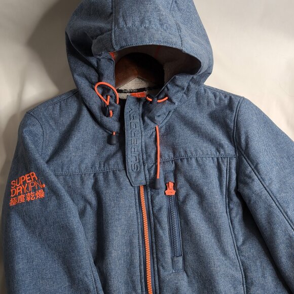 Superdry Y2K Original Windtrekker Japan Winter Jacket Fur Lined, Size Small - Picture 3 of 11